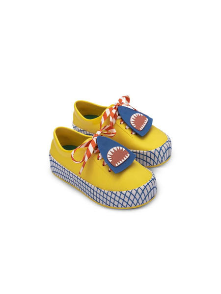  Mini Melissa Street Fabula Sneakers - Yellow 