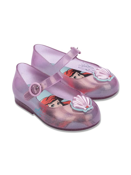  Mini Melissa Sweet Love Ballet Flats - Pink 