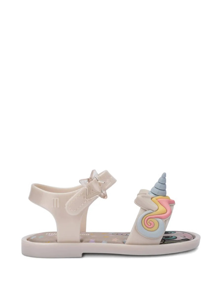  Mini Melissa Unicorn Star Sandal - Neutrals 
