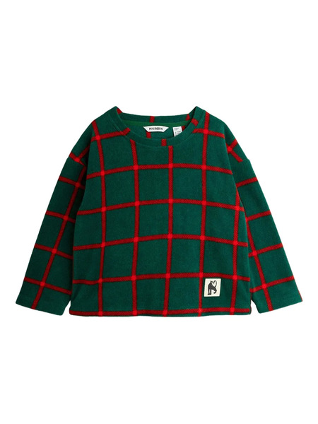  Mini Rodini Check Patch Top - Green 
