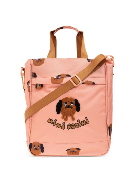  Mini Rodini Doggies Print Shoulder Bag - Pink 