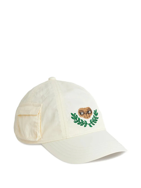  Mini Rodini Embroidered Hat - Neutrals 