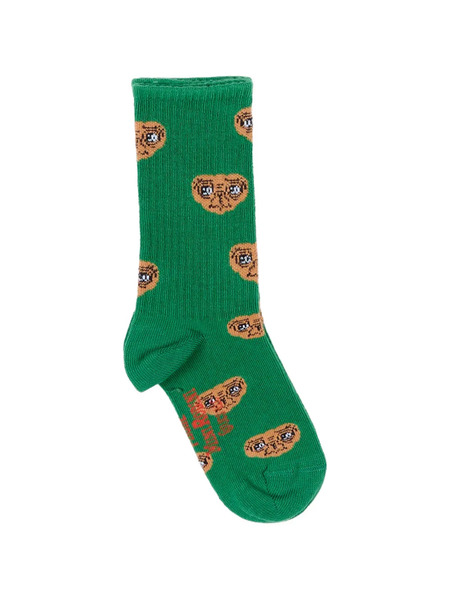  Mini Rodini E.t Patterned Socks - Green 