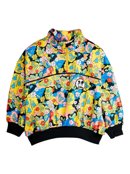  Mini Rodini Floral-print Zip Sweatshirt - Multi 