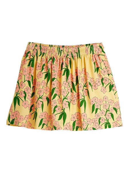  Mini Rodini Floral Skirt - Yellow 