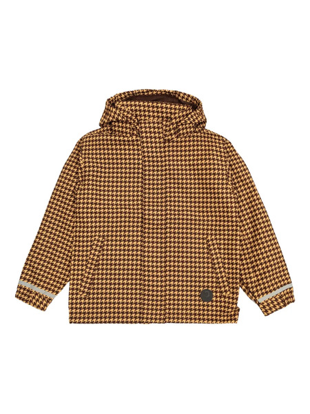 Mini Rodini Houndstooth-pattern Jacket - Brown 