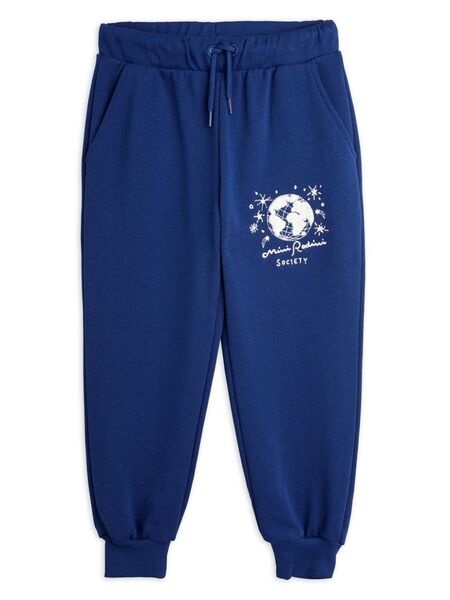  Mini Rodini Logo Sweatpants - Blue 
