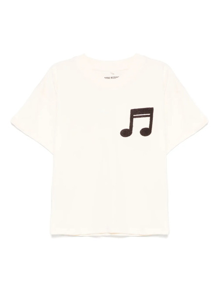  Mini Rodini Note T-shirt - Neutrals 