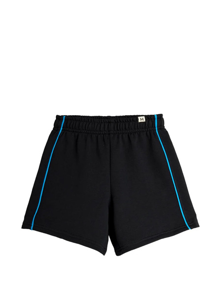  Mini Rodini Piping-trim Shorts - Black 