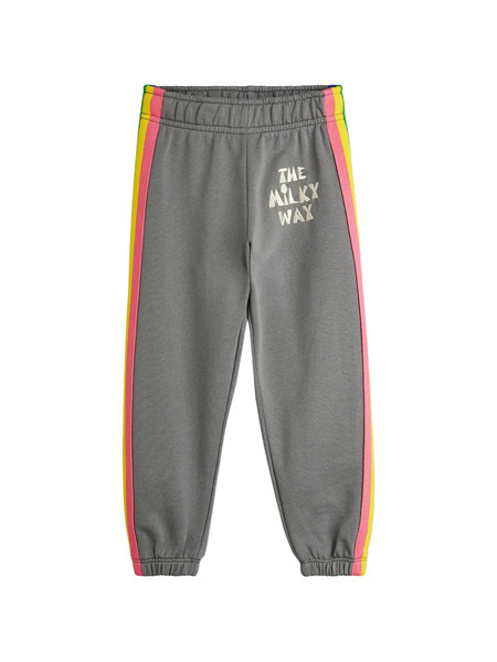  Mini Rodini Side-stripes Track Pants - Grey 