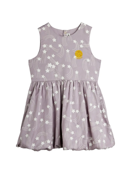 Mini Rodini Star-print Dress - Purple 