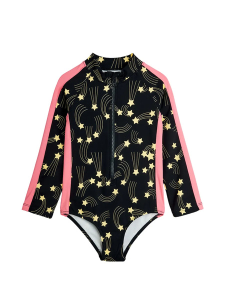  Mini Rodini Starfall Uv Swimsuit - Black 