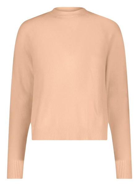  Minnie Rose Raglan-sleeve Crew-neck Sweater - Neutrals 
