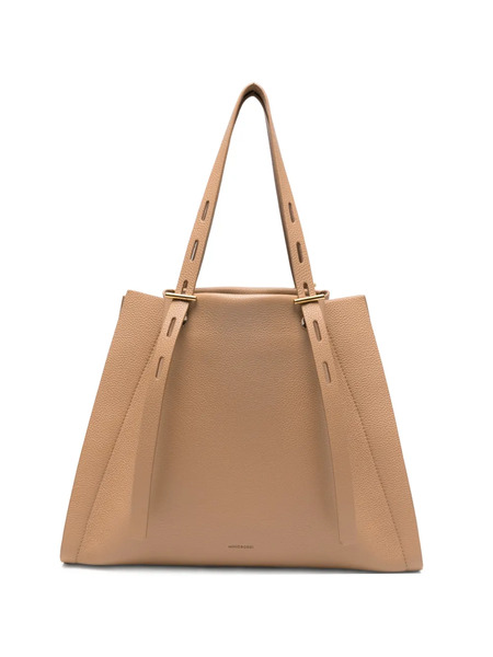  Minobossi Medium Paulette Leather Tote Bag - Pink 