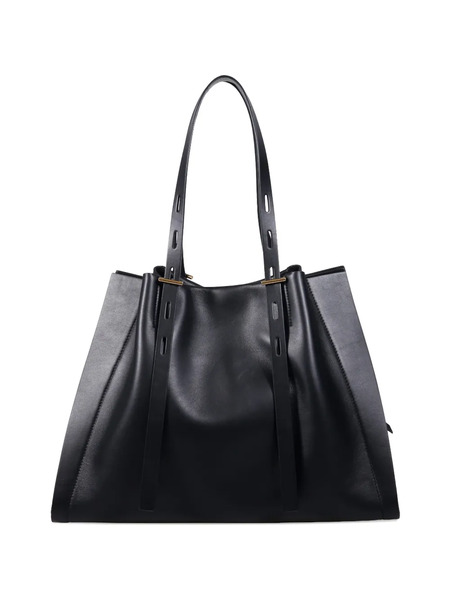  Minobossi Paulina Leather Shoulder Bag - Black 