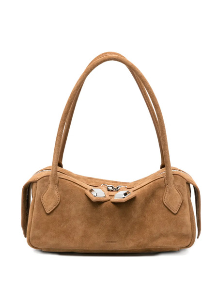  Minobossi Small Anna Zip Tote Bag - Neutrals 