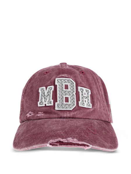  Misbhv Appliqué Distressed Hat - Red 