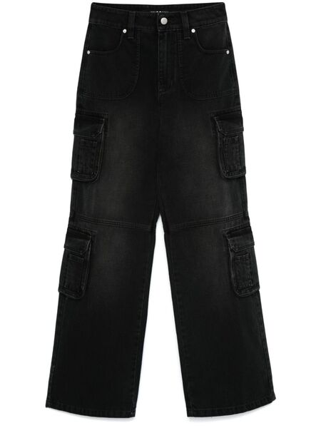  Misbhv Denim Cargo Jeans - Black 