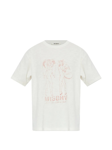 Misbhv Graphic Print T-shirt - Neutrals 
