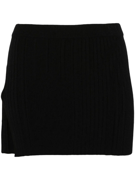  Misbhv Knitted Mini Skirt - Black 