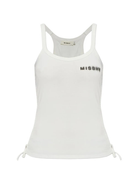  Misbhv Logo-print Tank Top - White 