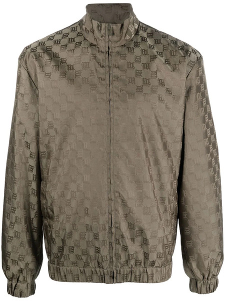  Misbhv Monogram-pattern Track Jacket - Green 