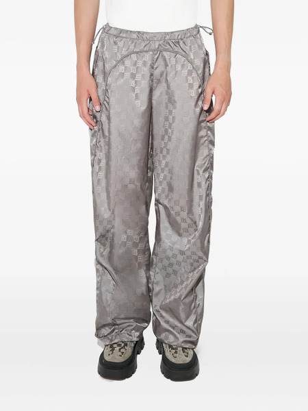  Misbhv Monogram-patterned Trousers - Grey 
