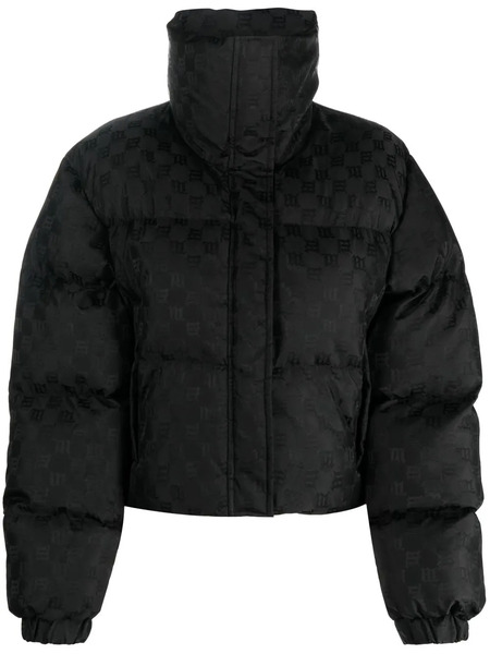  Misbhv Monogram-print Padded Jacket - Black 