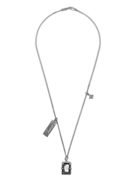  Misbhv Rectangular-pendant Necklace - Silver 