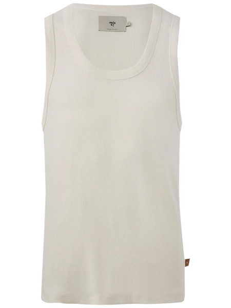 Misci Machinho Ribbed Tank Top - White 