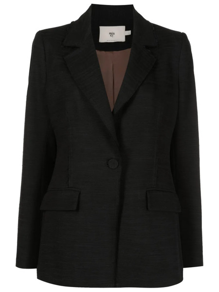  Misci Pequi Double-breasted Blazer - Black 