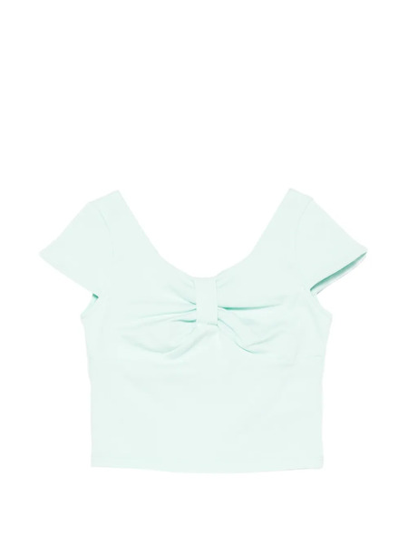 Miss Grant Kids Bow Top - Green 