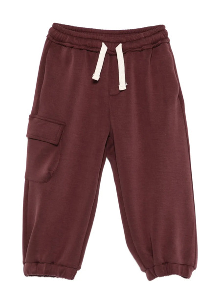  Miss Grant Kids Cargo Pocket Drawstring Trousers - Red 