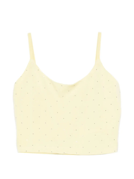  Miss Grant Kids Embellished Top - Yellow 