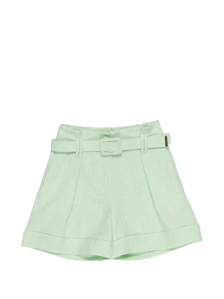  Miss Grant Kids Tailored Shorts - Green 