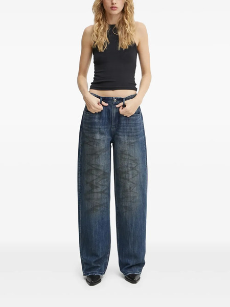  Miss Sixty Distressed-wash Jeans - Blue 