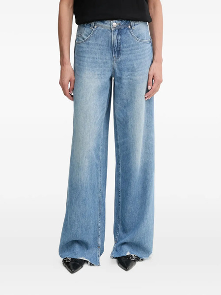  Miss Sixty Frayed Denim Trousers - Blue 