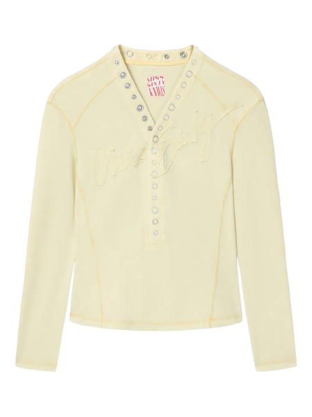  Miss Sixty V-neck Top - Yellow 