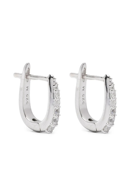  Missoma Claw-huggies Earrings - Silver 