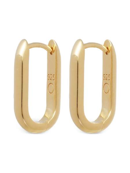  Missoma Ovate Hoop Earrings - Gold 