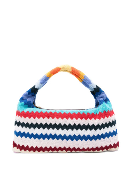  Missoni Chevron-patterned Tote Bag - White 