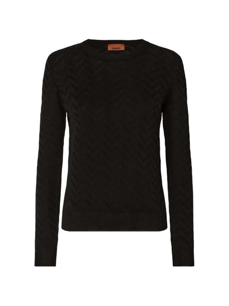  Missoni Chevron Sweater - Black 