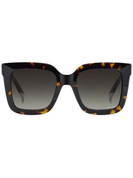  Missoni Eyewear Tortoiseshell-effect Square Sunglasses - Black 