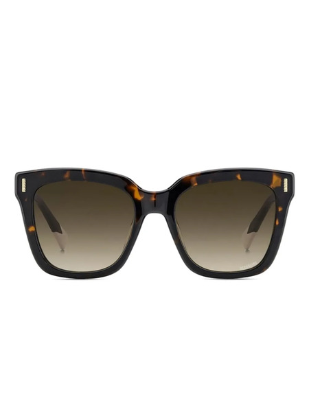  Missoni Eyewear Tortoiseshell Square Sunglasses - Brown 