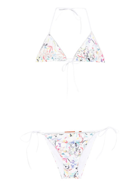  Missoni Floral-print Bikini - White 