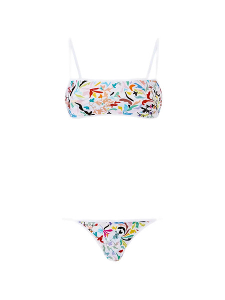  Missoni Floral-print Bikini - White 