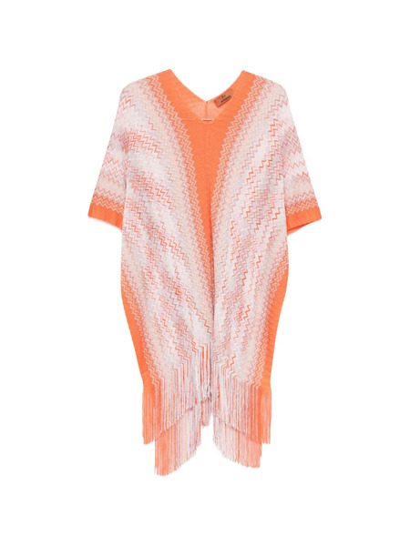  Missoni Fringed Jacket - Orange 