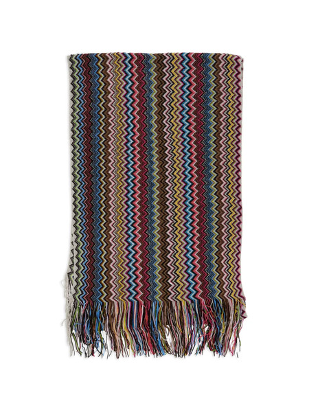  Missoni Fringed-trim Scarf - Brown 