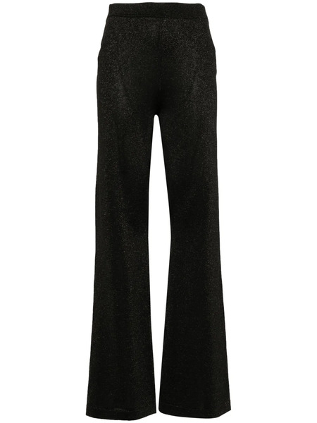  Missoni High-waisted Flared Trousers - Black 