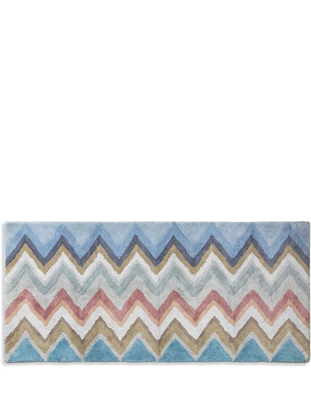 Missoni Home Amone Chevron-print Bath Mat - Orange 